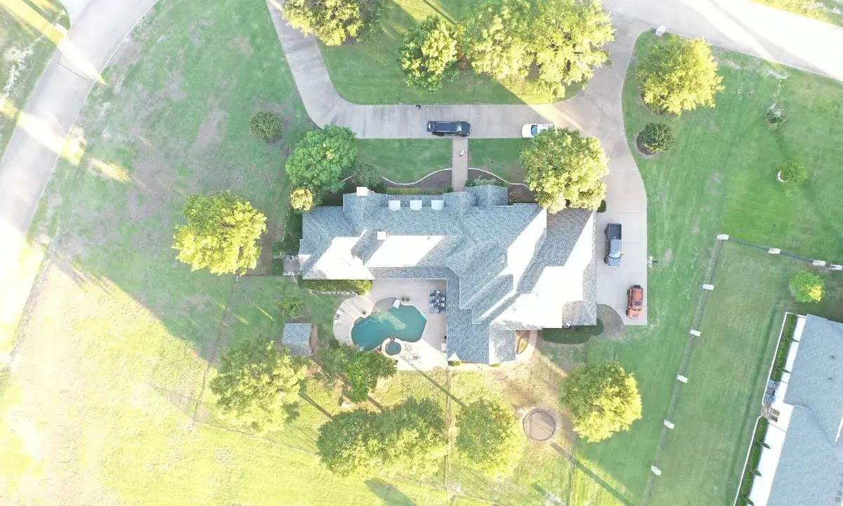 New shingle roof installation on a home in Asbury